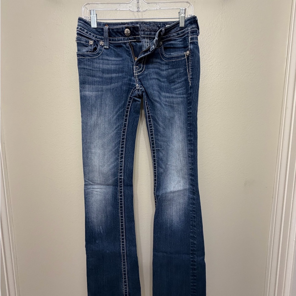 Miss Me Dark Blue Boot Cut Jeans